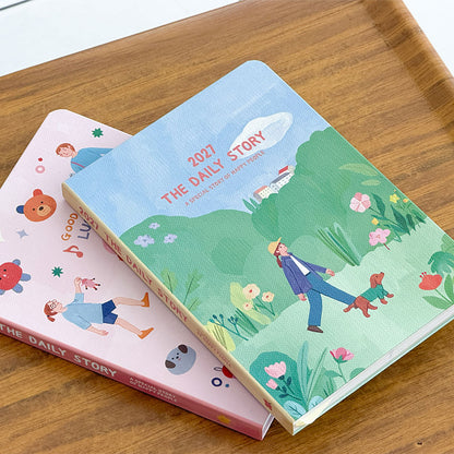 韓國2027 The Daily Story 月週計劃B6 Schedule [ 預購貨品 ］