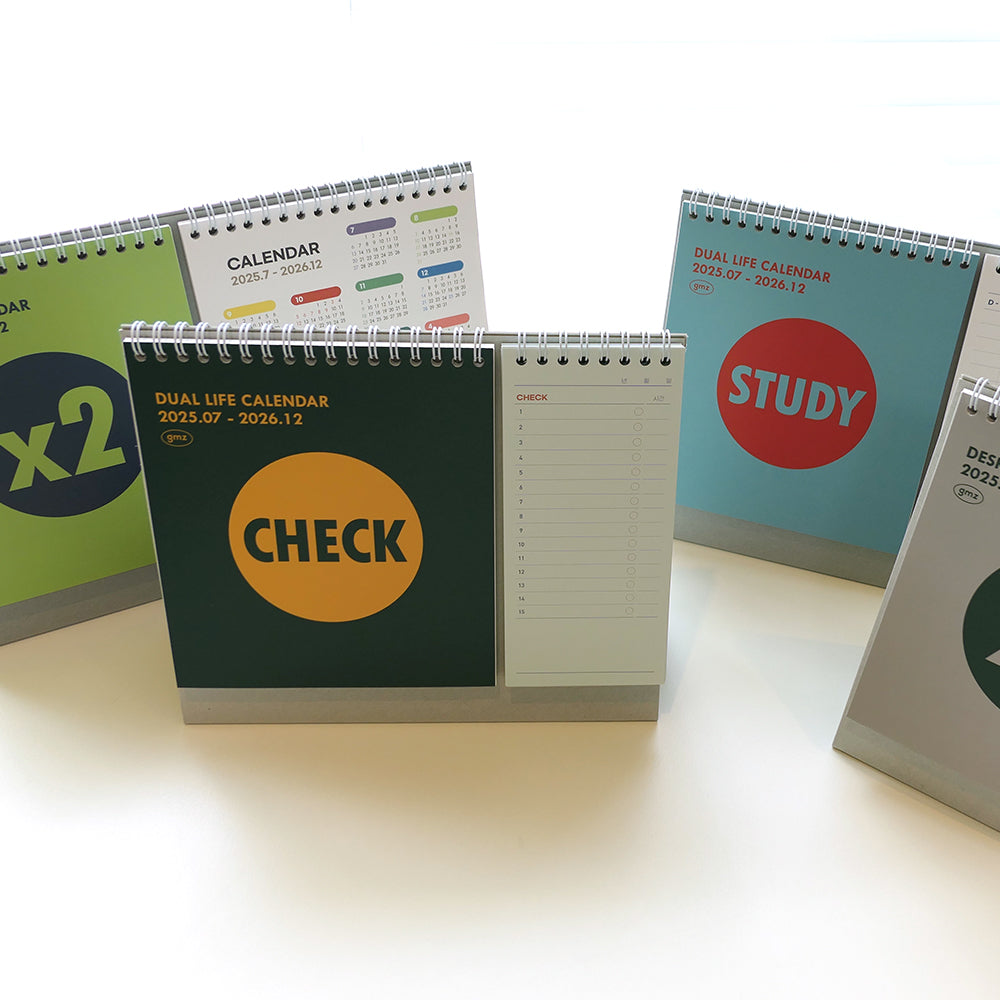 2026 Twin Desk Calender (with To Do List Memo Pad) * [預購貨品，下單後14天出貨]