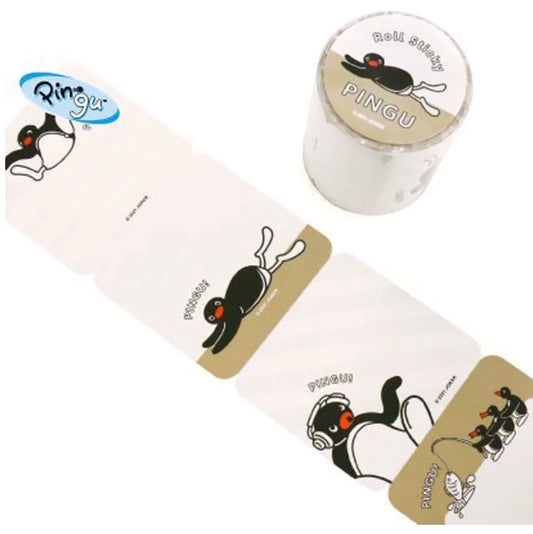 日系企鵝家族Pingu Collection 可書寫便條貼紙：Pingu 放假了 🏖️100 張 [預購貨品，下單後14天出貨]