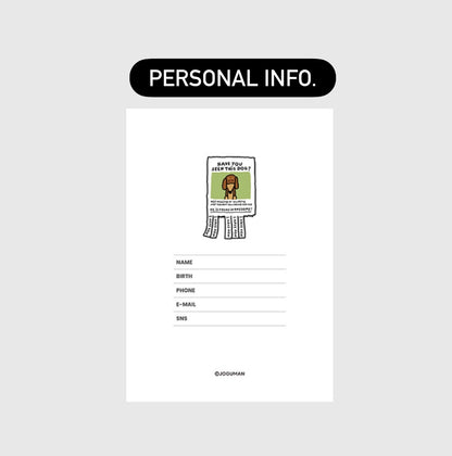 韓國Kakao Friends x Joguman 2026 B6 皮革封面月週計劃Schedule - 現貨