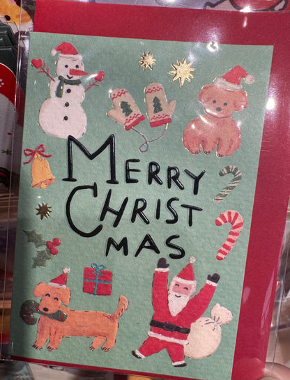 日本Little Christmas 熨金聖誕小咭 - 聖誕狂歡
