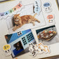 貓咪相片留言裝飾貼紙 - 夢想飛行（可書寫）