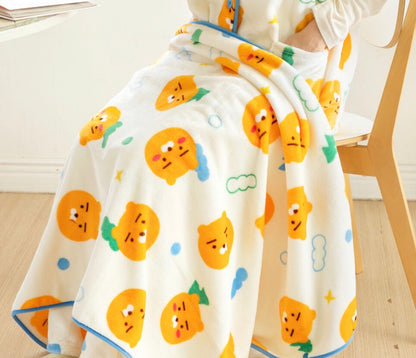 Kakao Friends 春植Ryan 秋天小被子 可縛繩 [預購貨品，下單後14天出貨]
