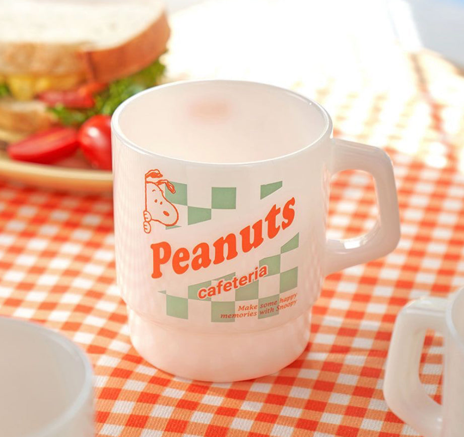 My Snoopy World 史努比餐廳陶瓷杯 * [預購貨品，下單後14天出貨］