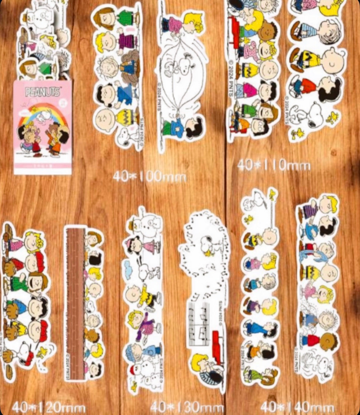 My Snoopy World 一套30 張Die-Cut 書籤 [預購貨品，訂購後2 月尾到貨]