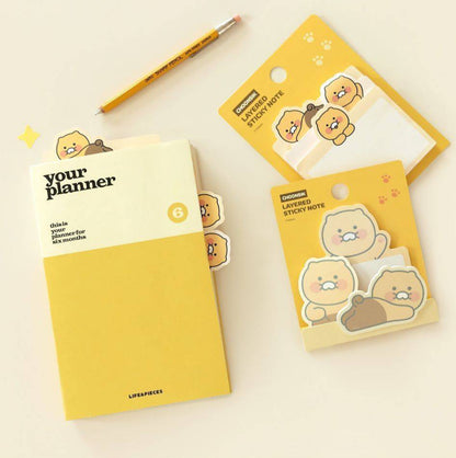 韓國春植黏貼力便條貼 [預購貨品，下單後14天出貨]