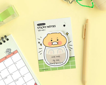 韓國春植便條貼 - 塞咗落玻璃樽/ 塞咗落膠袋