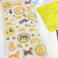 日本エヌビ 熨金貼紙 — 幸運草及柴犬