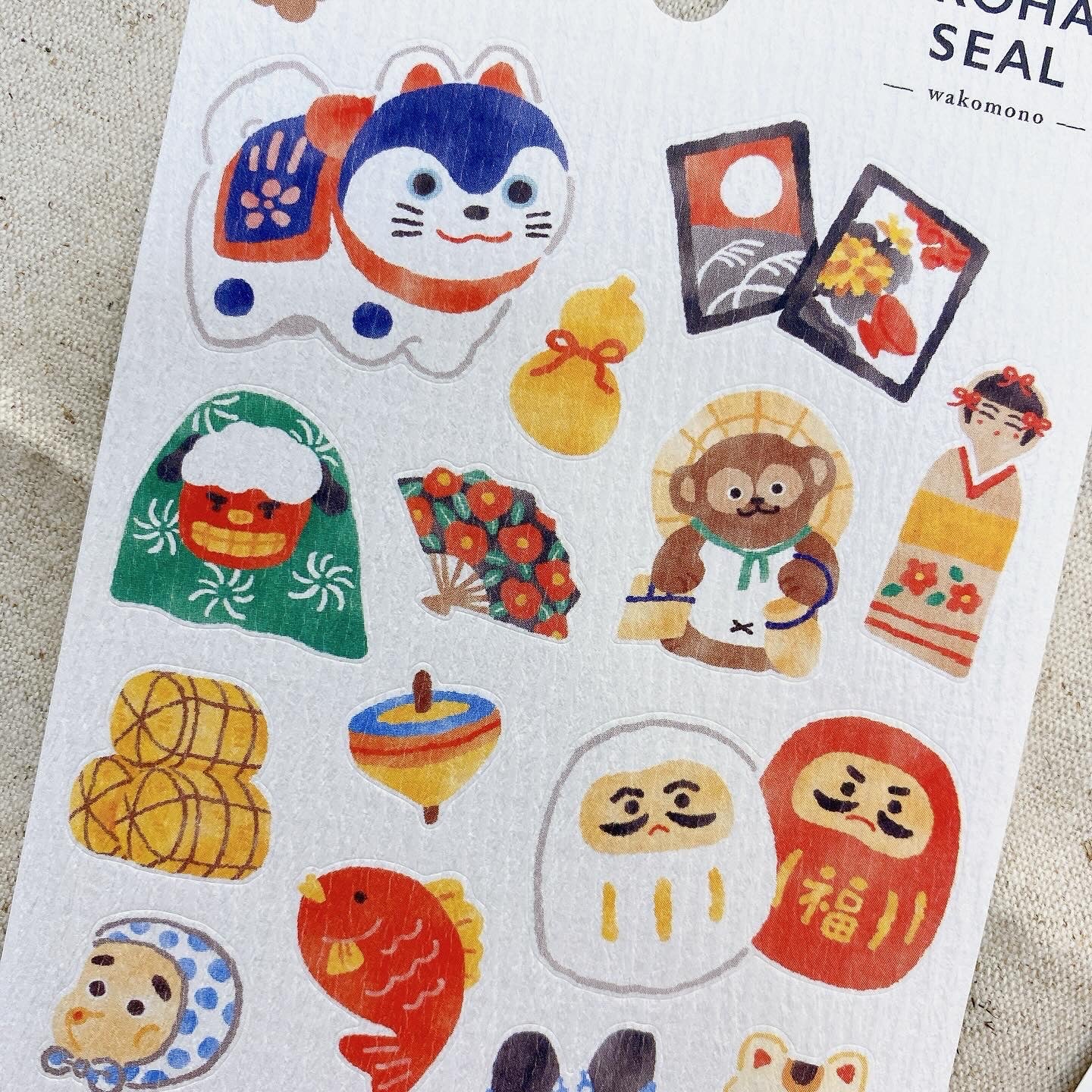 日本 Iroha Seal 美紋貼紙 - 日本風情