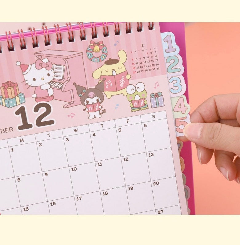 Sanrio My Castle 2026 桌上月曆* [預購貨品，下單後14天出貨]