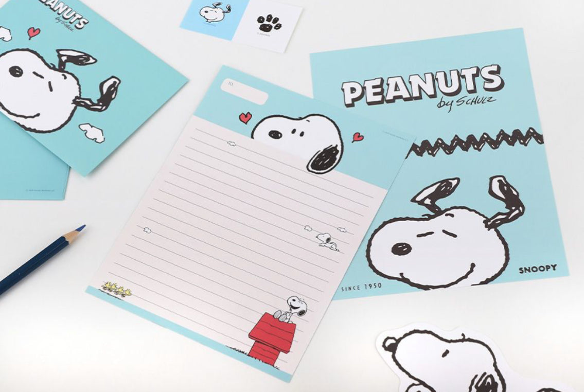 My Snoopy World 史努比信紙套裝 * [預購貨品，下單後14天出貨]