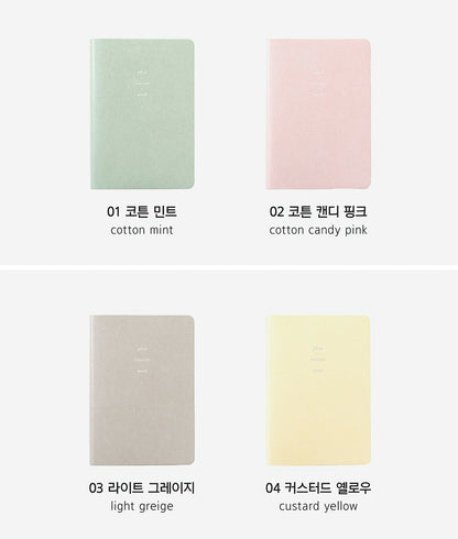 韓國 Full Design 2026 Pastel Souffle Schedule 系列 — B6 Size, 月+週計劃 [預購貨品，下單後14天出貨]