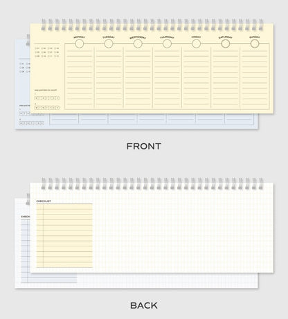 Keyboard Weekly Log x Memo