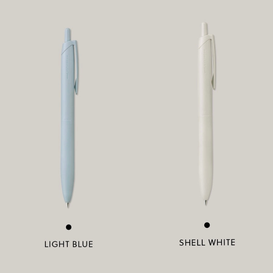 三菱 Uni Jetstream 海洋塑膠 0.7mm  油性黑色原子筆 - 淺藍 / 米白