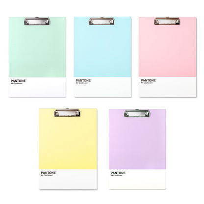 Pantone 純色調A4 尺寸 Clip board * [預購貨品，下單後14天出貨]
