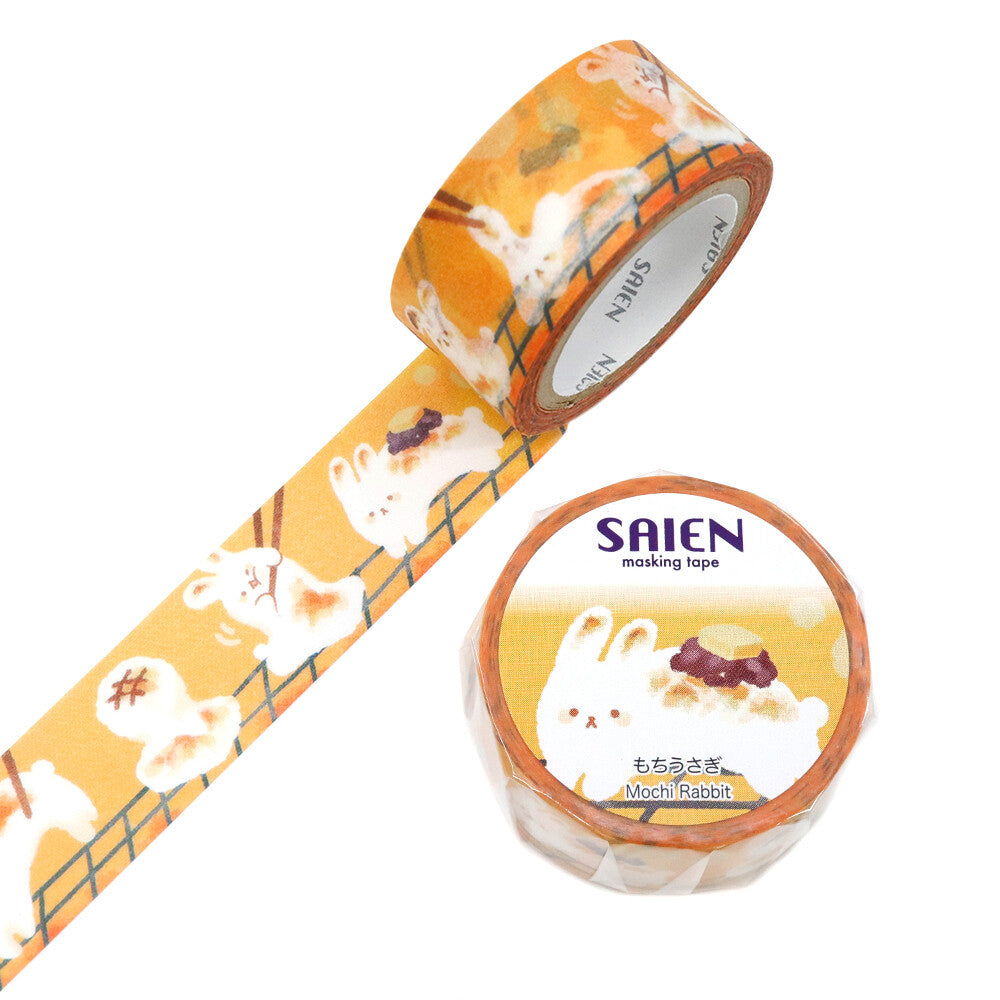 日本 Saien 和紙  20mm 紙膠帶 -Mochi 兔兔