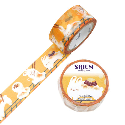 日本 Saien 和紙  20mm 紙膠帶 -Mochi 兔兔