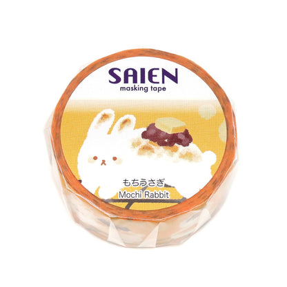 日本 Saien 和紙  20mm 紙膠帶 -Mochi 兔兔