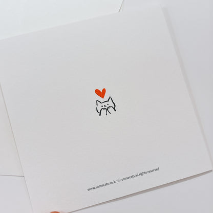 韓國插畫家썸켓츠 心意卡系列 - 送上我的心意💕❣️💕❣️