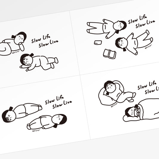 韓國The Paper My Best Friend Collection 卡片 - 只想和你一起躺系列 (New‼️)