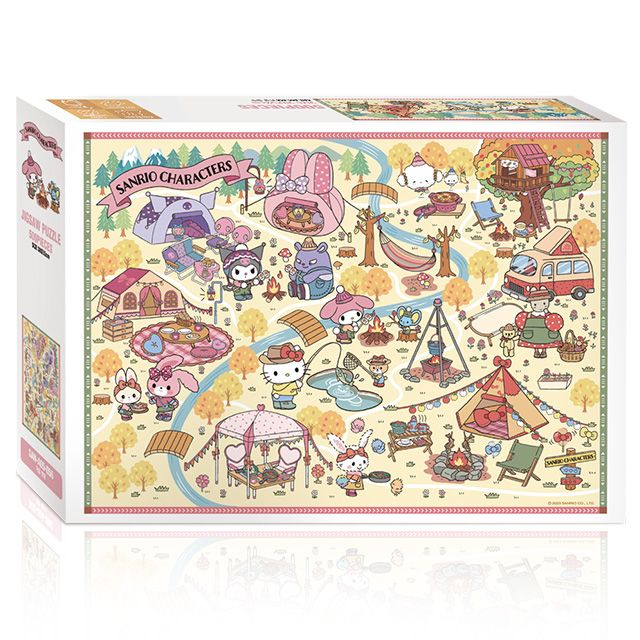 韓國直送 Sanrio 拼圖系列 - Sanrio 的秋季大旅行 （500 塊）
