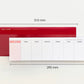 韓國Weekly Desk Planner Pad（自填日子）預購貨品