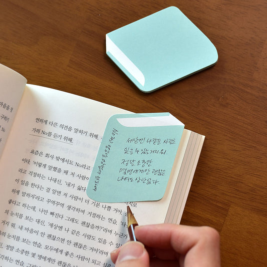 韓國Life Stationery Memo Library 書本造型便條貼 - 多色選擇