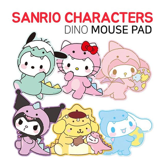 韓國限定 Sanrio Characters x Dino 滑鼠墊 (預購商品)