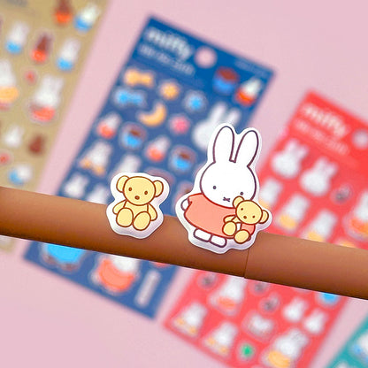 Miffy 軟綿綿貼紙 - 4 色選擇