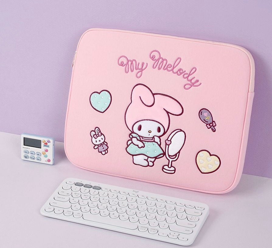 Sanrio Characters 13 inch 電腦袋 - Kuromi / Melody / Cinnamoroll -     (預購商品)