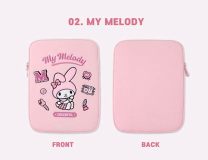 Sanrio Characters 11 inch iPad Pouch  - Kuromi / Melody / Cinnamoroll - (預購商品)