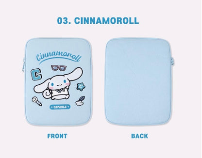 Sanrio Characters 11 inch iPad Pouch  - Kuromi / Melody / Cinnamoroll - (預購商品)