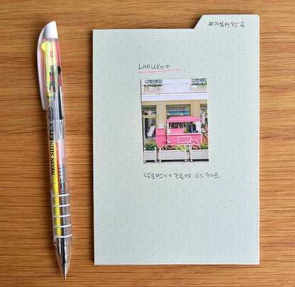 韓國Life Stationery Master Index Memo Pad (Large) 具黏貼力 (預購商品)