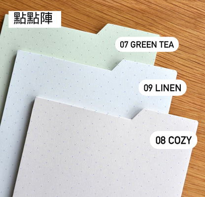 韓國Life Stationery Master Index Memo Pad (Large) 具黏貼力 (預購商品)