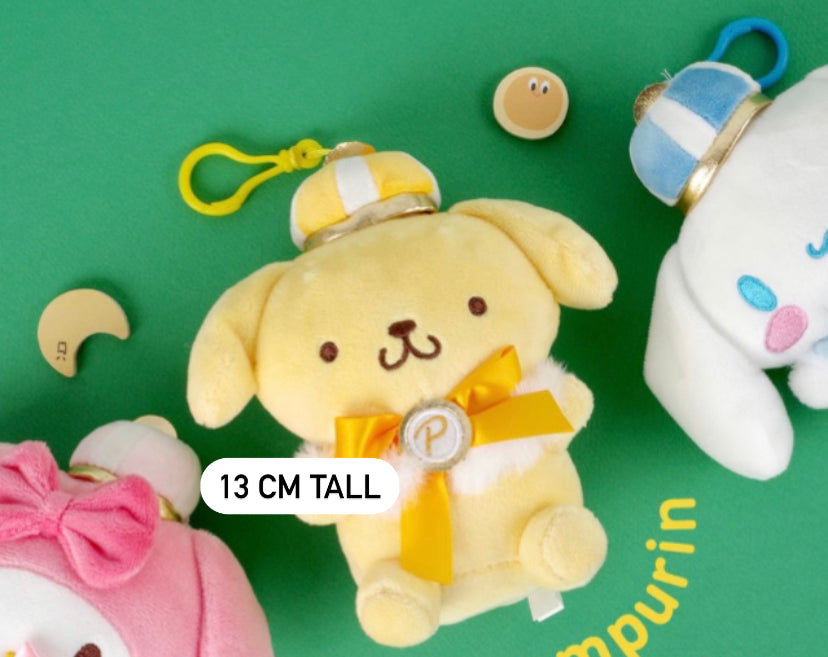 Sanrio Characters 13 cm Crown Doll Keyring (預購商品)