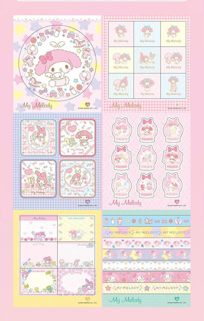 Sanrio Characters 限量版 Mini Sticker Book Collection - 5 角色選擇 (預購商品)