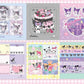 Sanrio Characters 限量版 Mini Sticker Book Collection - 5 角色選擇 (預購商品)