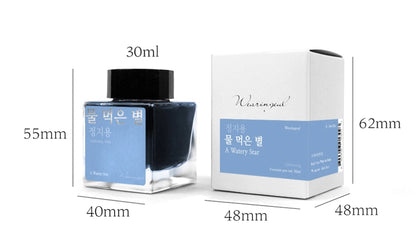 Wearingeul Ink 文學鋼筆墨水 - A Watery Star Ink 30 ml (預購貨品）