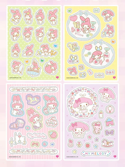 Sanrio Characters Sticker Book Collection 第二彈- 3 角色選擇  (預購商品)