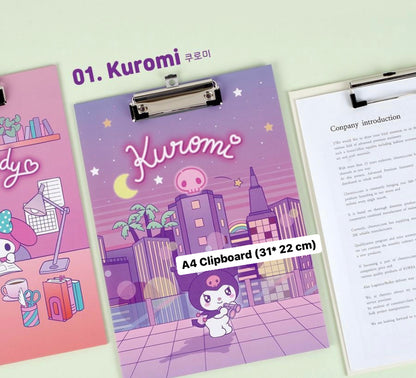 Sanrio Characters A4 Clipboard