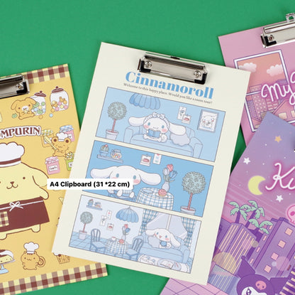 Sanrio Characters A4 Clipboard