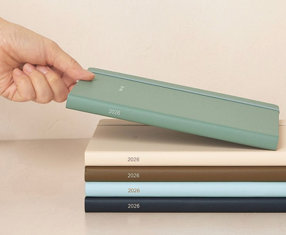 2026 韓國 Hardcover Table Talk A5 月週計劃🌈行事曆 * [預購貨品，下單後14天出貨]