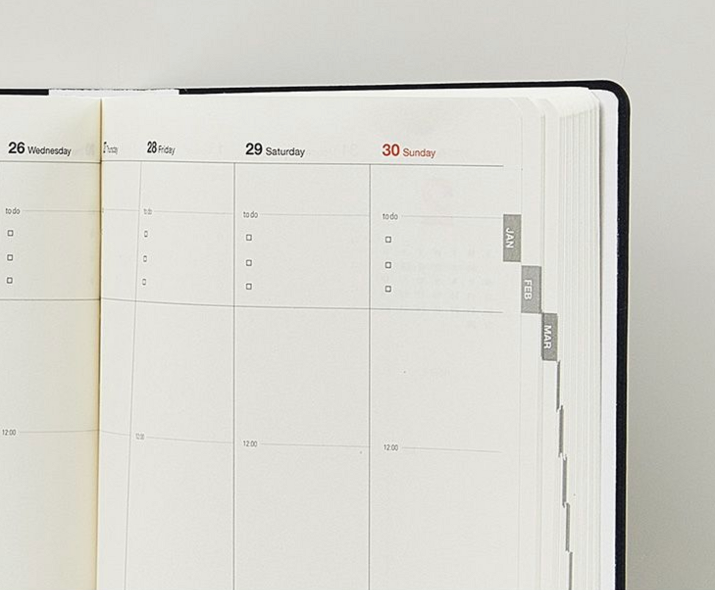 2026 韓國 Hardcover Table Talk A5 月週計劃🌈行事曆 * [預購貨品，下單後14天出貨]