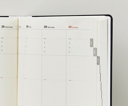 2026 韓國 Hardcover Table Talk A5 月週計劃🌈行事曆 * [預購貨品，下單後14天出貨]