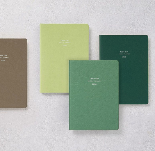 2026 韓國 Table Talk 時間規劃師 A5 [中號] 月+週計劃🌈