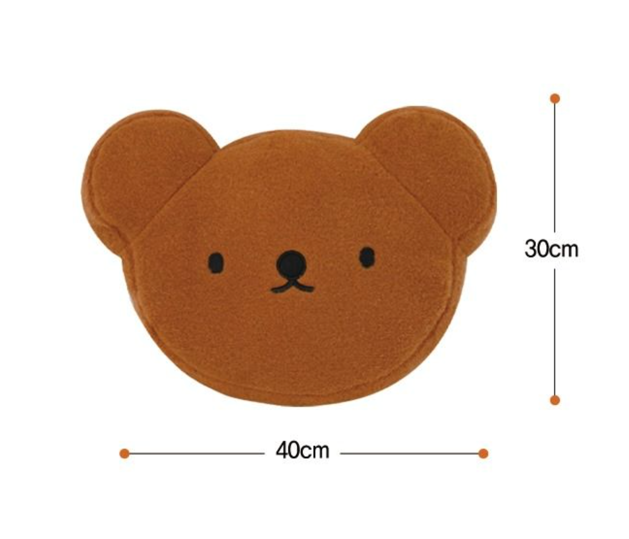 Miffy & Boris 毛公仔 face Cushion * [預購貨品，下單後14天出貨]