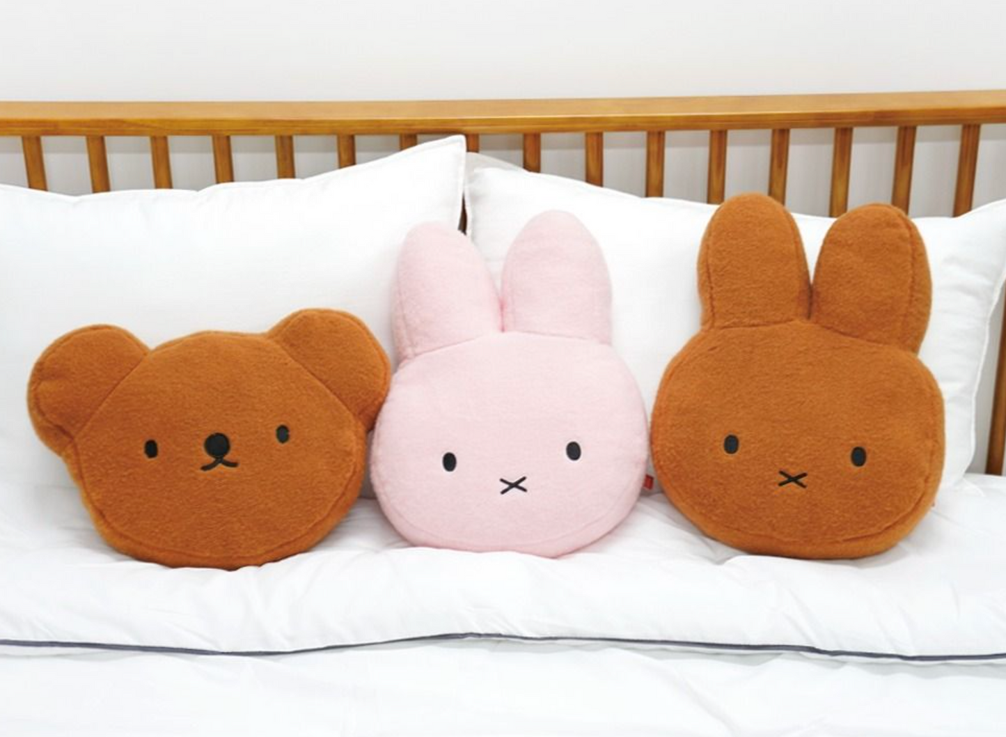 Miffy & Boris 毛公仔 face Cushion * [預購貨品，下單後14天出貨]