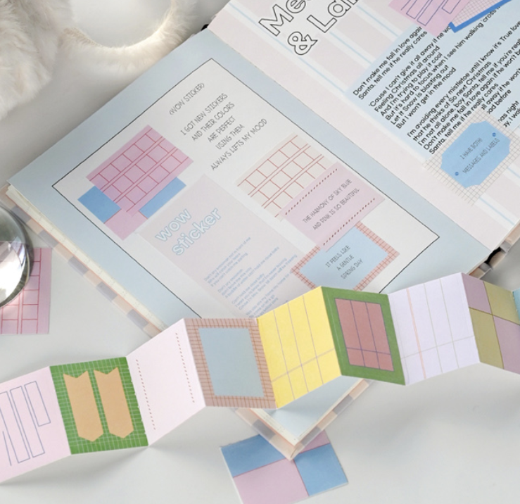 韓國By Nacoo 盒仔貼紙 - Message and Label * [預購貨品：下單後一星期出貨]