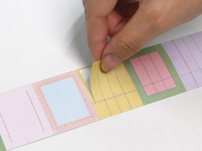 韓國By Nacoo 盒仔貼紙 - Message and Label * [預購貨品：下單後一星期出貨]