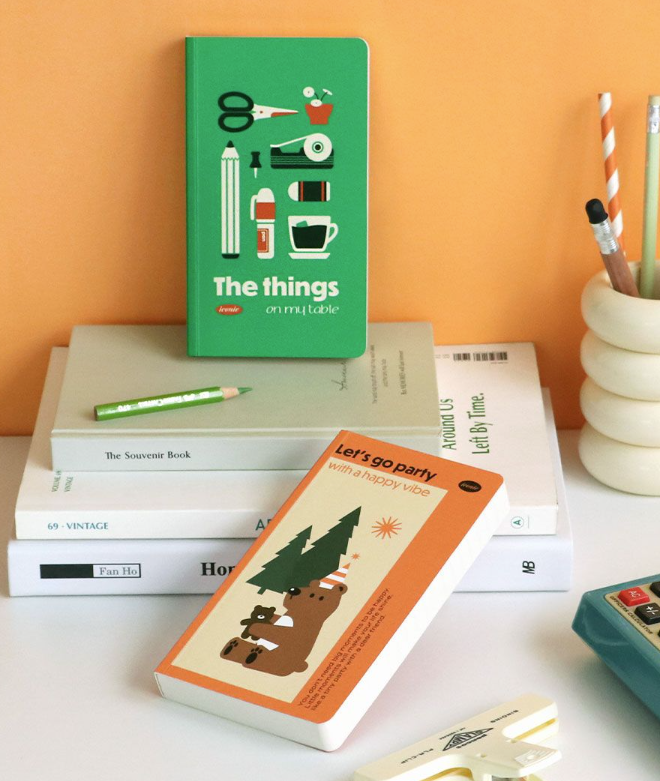 韓國  SLOW 筆記簿 - 8mm橫線* [預購貨品，下單後14天出貨]